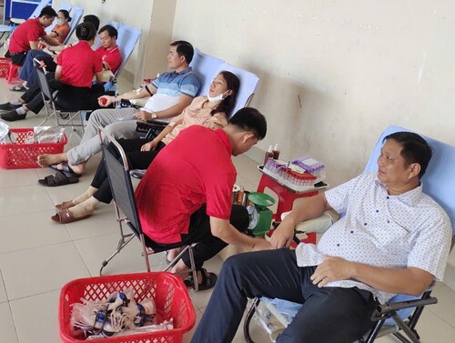 Lịch hiến máu tình nguyện tháng 5 năm 2025