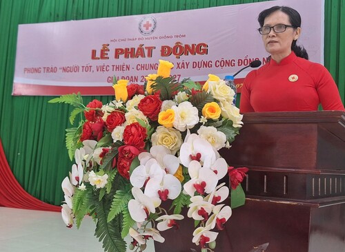 Huyện Hội Giồng Trôm vận động 16,6 tỷ đồng thực hiện phong trào “Người tốt, việc thiện – Chung sức xây dựng cộng đồng nhân ái”  giai đoạn 2023 – 2027