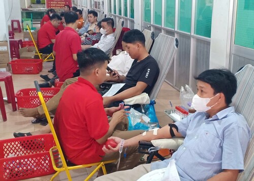 Lịch hiến máu tình nguyện tháng 3 năm 2025