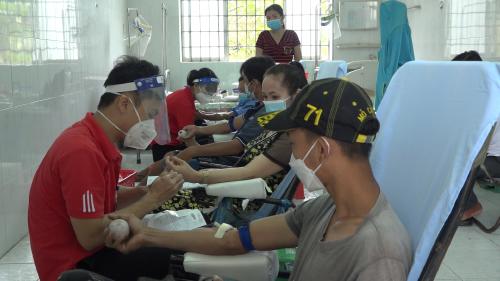 Hội Chữ thập đỏ huyện Chợ Lách tổ chức hiến máu tình nguyện đợt 2 năm 2022