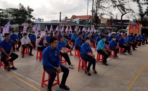 Mít tinh hưởng ứng ngày “Toàn dân hiến máu tình nguyện 7/4” và  hiến máu tình nguyện đợt 2 năm 2021 huyện Ba Tri