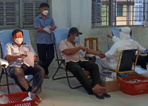 Hội Chữ thập đỏ huyện Mỏ Cày Bắc tổ chức vận động hiến máu tình nguyện đợt 1 năm 2022