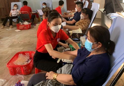 Ban Chỉ đạo vận động hiến máu tình nguyện huyện Mỏ Cày Nam  hưởng ứng ngày “Toàn dân hiến máu tình nguyện 7/4”