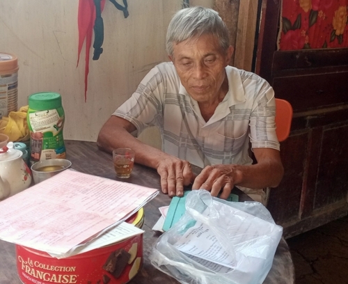 Gia đình ông Đỗ Văn Ngữ rất cần sự giúp đỡ
