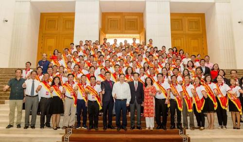 Lễ tôn vinh 100 người hiến máu tình nguyện tiêu biểu toàn quốc năm 2019