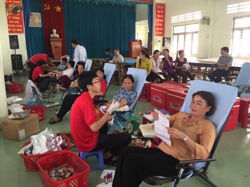 Kết quả triển khai “Chiến dịch những giọt máu hồng” hè năm 2019 của Hội Chữ thập đỏ huyện Mỏ Cày Nam 