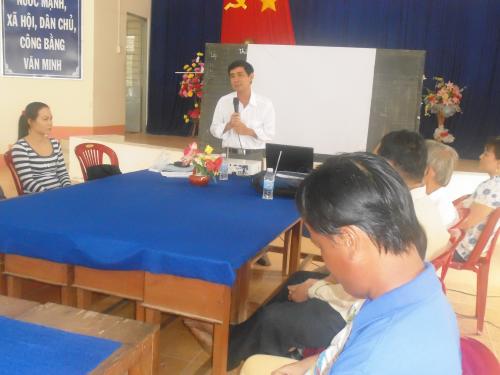 Hội Chữ thập đỏ tỉnh Bến Tre xây dựng mô hình điểm cho vay tiết kiệm sản xuất cải thiện đời sống người khuyết tật nghèo