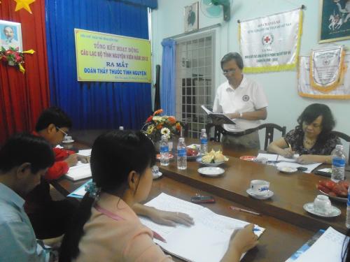 Ban Kiểm tra Trung ương Hội Chữ thập đỏ Việt Nam làm việc tại tỉnh Bến Tre 