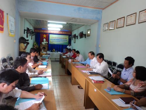 Hội Chữ thập đỏ tỉnh Bến Tre ký kết liên tịch với Sở lao động, Thương binh và Xã hội