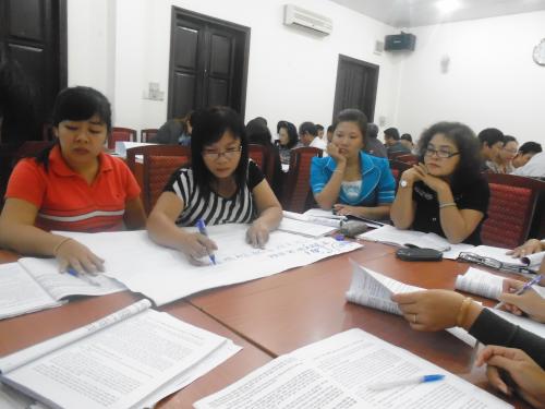 Ban chỉ đạo Quốc gia VĐ HMTN tập huấn về hiến máu tình nguyện cho các tỉnh phía nam