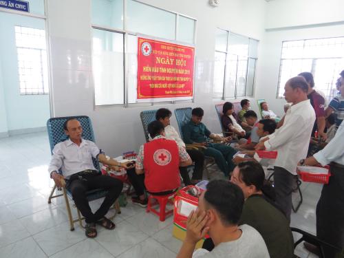 Huyện Thạnh Phú hưởng ứng Ngày "Toàn dân hiến máu tình nguyện" 07/04