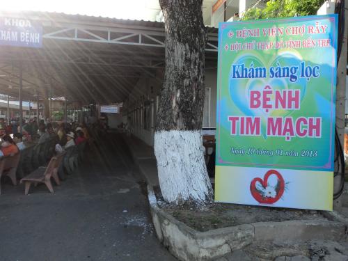 Hội Chữ thập đỏ tỉnh mời Bệnh viện Chợ Rẫy về tỉnh khám sàng lọc bệnh tim mạch tại BV Nguyễn Đình Chiểu Bến Tre