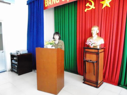 Cụm thi đua số 9 Hội Chữ thập đỏ sơ kết công tác Hội 6 tháng đầu năm 2012 