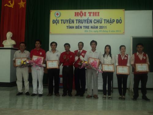 Hội Chữ thập đỏ tỉnh Bến Tre tổ chức hội thi 