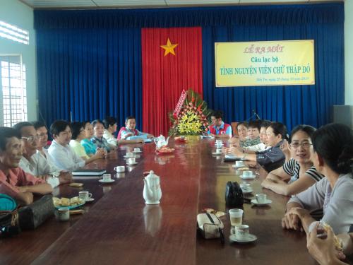 Hội Chữ thập đỏ Bến Tre thành lập Câu lạc bộ Tình nguyện viên